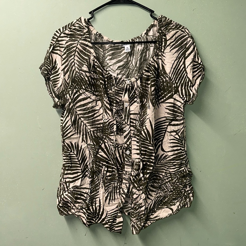 Women’s tropical blouse